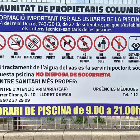Columbo Go2lloret Appartement *